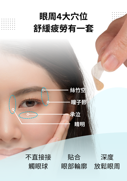 明目冷敷眼貼 - 3盒-1個月量包裝