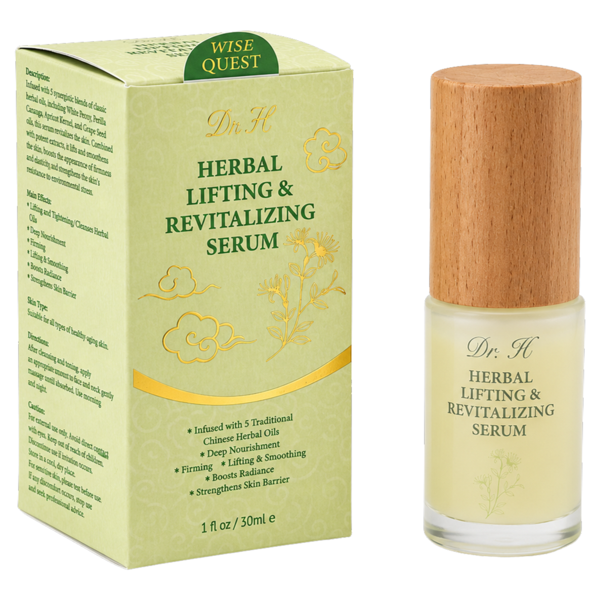 WiseQuest Herbal Lifting & Revitalizing Serum